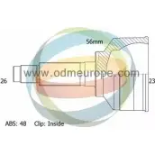 Шрус граната ODM-MULTIPARTS 3752349 LYSF T QWG7M3 12-090242