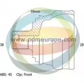 Шрус граната ODM-MULTIPARTS 12-211683 ZA0LN D S8GF0P9 Audi A6 (C4) 1 Седан 4.2 S6 Quattro 290 л.с. 1994 – 1997