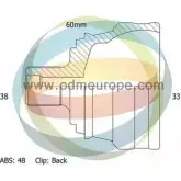 Шрус граната ODM-MULTIPARTS 3752549 F3 91Q KL6SXKL 12-211721