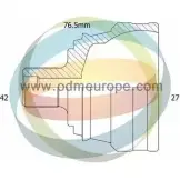 Шрус граната ODM-MULTIPARTS Audi A5 (8TA) 1 Спортбек 2.7 Tdi 163 л.с. 2009 – 2017 K85KXO 12-211985 DMT21 A