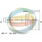 Шрус граната ODM-MULTIPARTS 1UJE G 12-221678 3752596 OOB1NU