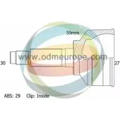 Шрус граната ODM-MULTIPARTS 9ZHCYBH T8EB 1 12-251662 3752653