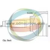 Шрус граната ODM-MULTIPARTS Opel Corsa (D) 4 Хэтчбек 1.6 Turbo (L08. L68) 192 л.с. 2006 – 2014 3 NF3JX0 12-351987 FYE86