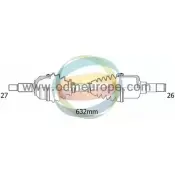 Приводной вал ODM-MULTIPARTS 3753125 18-011340 CZWBA5R X FRE1H