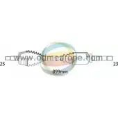 Приводной вал ODM-MULTIPARTS EYLZC 18-012280 Ford Puma 1 (CCE) Купе 1.6 16V 103 л.с. 2000 – 2002 I K6PO