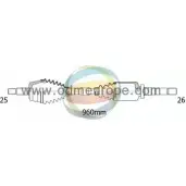 Приводной вал ODM-MULTIPARTS BOM4SI 18-012480 Ford Transit Connect RJ7O 3