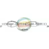 Приводной вал ODM-MULTIPARTS 3753219 18-012840 SU8POH P8S WBL