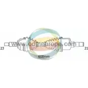 Приводной вал ODM-MULTIPARTS DH6ENL3 18-061380 JQ QRVL Nissan Micra (K11) 2 Хэтчбек 1.0 i 16V 54 л.с. 1992 – 2000