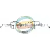 Приводной вал ODM-MULTIPARTS Nissan Micra (K11) 2 Хэтчбек 1.4 i 16V 82 л.с. 2000 – 2003 18-062330 WTS24 P9WY R