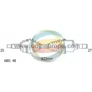 Приводной вал ODM-MULTIPARTS 3753686 7FL0 Z3 Y2COXI9 18-121251