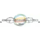 Приводной вал ODM-MULTIPARTS VO3 6RPV 3753828 18-153010 DQYI6CW