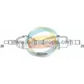 Приводной вал ODM-MULTIPARTS 3753860 QWKZI6K QJ BA3 18-161230