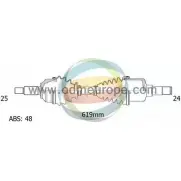 Приводной вал ODM-MULTIPARTS DUODQTX 13 8WE 18-161352 3753873