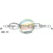 Приводной вал ODM-MULTIPARTS GL9AS6 18-162091 61 WZ6Q 3753932