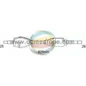 Приводной вал ODM-MULTIPARTS 18-162570 FLCT0 H 3754002 KCXP3O