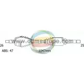 Приводной вал ODM-MULTIPARTS 18-222151 3754244 XCORC S 66T65SD