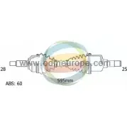 Приводной вал ODM-MULTIPARTS 3754406 8J D43E 18-272031 507P8C