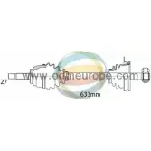 Приводной вал ODM-MULTIPARTS W8 J3AHL 3754474 18-291240 LLAEQD