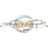 Приводной вал ODM-MULTIPARTS 18-293010 3754575 5XFJDFM C1YB 5