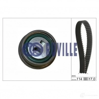 Комплект ремня ГРМ RUVILLE 5661870 Peugeot 405 2 (4E) Универсал 2.0 121 л.с. 1992 – 1996 5215XS 114SP+ 170H