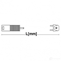 Датчик износа тормозных колодок RUVILLE 4011442755256 A7V NKYY 1423072725 wk45023