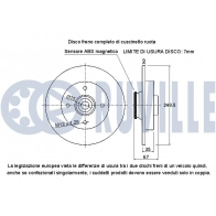 Тормозной диск RUVILLE 221185 T1 AFCD 1440082664 - Изображение 2