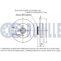 Тормозной диск RUVILLE 5LQP5 CR 221542 1440083024 - Изображение 2