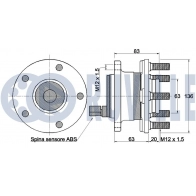 Комплект подшипника ступицы колеса RUVILLE 2UWG7V K 221700 1440083182 - Изображение 2