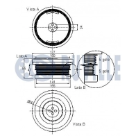 Ременный шкив, коленчатый вал RUVILLE P1X9 2R9 520084 1440083621 - Изображение 2