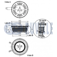 Ременный шкив, коленчатый вал RUVILLE SPLVI X 520335 1440083872 - Изображение 2