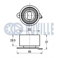 Натяжной ролик, ремень ГРМ RUVILLE D50NZ R 1440084328 540361 - Изображение 2