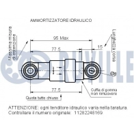 Амортизатор, поликлиновой ремень RUVILLE G 9I5KT 1440084570 540603 - Изображение 2