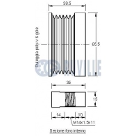 Механизм свободного хода генератора RUVILLE UQ S0WCX 1440085225 541258 - Изображение 2