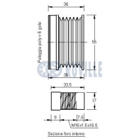 Механизм свободного хода генератора RUVILLE W XAS3 1440085257 541290 - Изображение 2