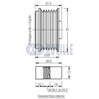 Механизм свободного хода генератора RUVILLE K F906 1440085647 541680 - Изображение 2