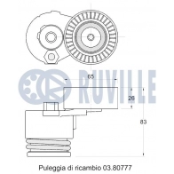 Натяжная планка, поликлиновой ремень RUVILLE 541760 L8R1 0 1440085727 - Изображение 2