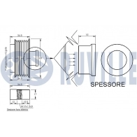 Механизм свободного хода генератора RUVILLE S8 4UV 1440086235 542266 - Изображение 2