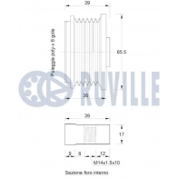 Механизм свободного хода генератора RUVILLE SE U8G 1440086767 542798 - Изображение 2