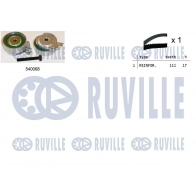 Комплект ремня ГРМ RUVILLE VBCQ ON 550005 Opel Corsa (B) 2 Хэтчбек 1.4 Si (F08) 82 л.с. 1993 – 2000