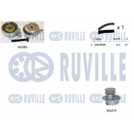 Водяной насос + комплект зубчатого ремня RUVILLE 4MG ZH5 5500051 Opel Corsa (B) 2 Хэтчбек 1.4 Si (F08) 82 л.с. 1993 – 2000
