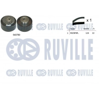 Комплект ремня ГРМ RUVILLE BLE L1 550034 Fiat 500X (334) 1 Кроссовер 1.4 136 л.с. 2014 – наст. время