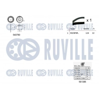 Водяной насос + комплект зубчатого ремня RUVILLE 1440086967 5500342 0Q7X E - Изображение 2