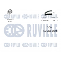 Комплект ремня ГРМ RUVILLE 1440086988 591 0N6 550050 - Изображение 2