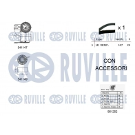Водяной насос + комплект зубчатого ремня RUVILLE 7P D1SYP 5500581 1440087002 - Изображение 2
