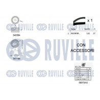 Водяной насос + комплект зубчатого ремня RUVILLE 1440087070 9 3UA4 5501091 - Изображение 2