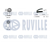 Комплект ремня ГРМ RUVILLE QK VWLNH 1440087089 550121 - Изображение 2