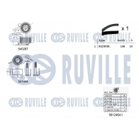 Водяной насос + комплект зубчатого ремня RUVILLE 5501241 1440087093 6P ZN9U - Изображение 2