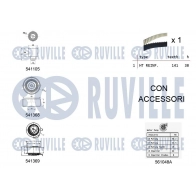 Водяной насос + комплект зубчатого ремня RUVILLE INF1NN F 5501261 1440087096 - Изображение 2