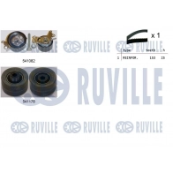 Комплект ремня ГРМ RUVILLE Citroen C4 1 (LC, PF2) Хэтчбек 2.0 16V 177 л.с. 2004 – 2008 550127 TRNQ 40