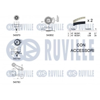 Комплект ремня ГРМ RUVILLE 550136 8JVO V 1440087110 - Изображение 2
